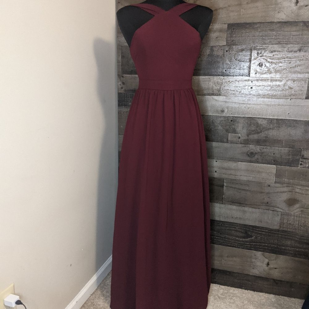 Lulu's burgandy dress S